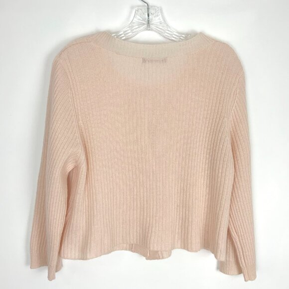 P. Jamas 100% Cashmere Baby Pink Bed Jacket Size S - Picture 5 of 16